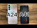 Samsung Galaxy A24 vs Samsung Galaxy A41