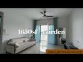 Queens Waterfront 2 Penang ( 1650sf + Garden )