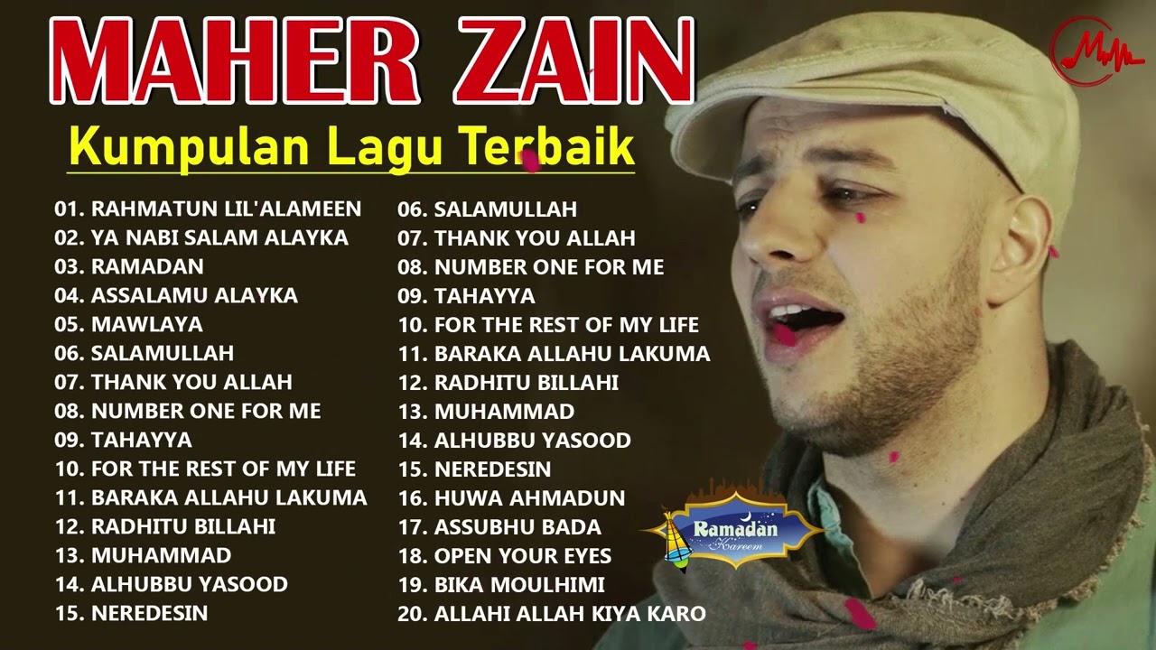 Kumpulan Lagu Sholawat - Maher Zain (Full Album 2024) 🪐 Rahmatun Lil ...