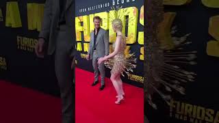 Anya Taylor Joy joins Chris Hemsworth at the premiere of Furiosa  A Mad Max Saga