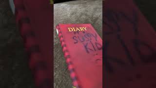 I made my own diary of a wimpy kid