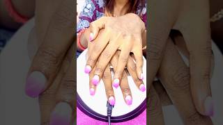 දම් පාටට කැමති ද? #nails #nailart #nailtech #naildesign #nailextension#ombrenails#shorts