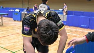 【ハイライト】男子2回戦 張本智和 vs 鈴木颯｜卓球 第4回パリ五輪日本代表選考会