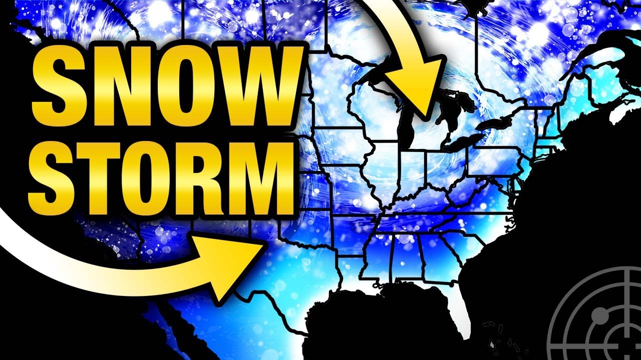 Big Snowstorm & Arctic Blast Coming... - YouTube