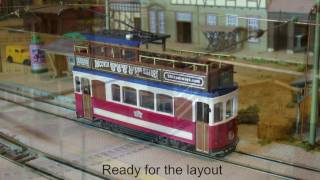 Hong Kong Tram 68 in scale 1:76 (00)