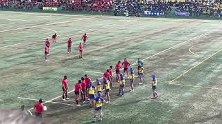 第101回全国高校ラグビー京都府予選決勝　京都成章対京都工学院　前後半セット