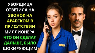 УБОРЩИЦА ОТВЕТИЛА НА ЗВОНОК НА АРАБСКОМ В ПРИСУТСТВИИ МИЛЛИОНЕРА — СЛУЧИЛОСЬ НЕОЖИДАННОЕ