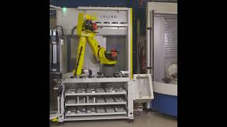 Cellro Xcelerate X20 | R-C2 | 6S Automation Solution For The 6-Sided Machining Off Small Series