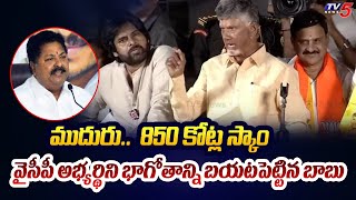 ముదురు..| Chandrababu SENSATIONAL Comments On Tanuku YCP MLA Candidate Karumuri | TV5 News