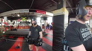 VR 360° PRO-BOXERS ELITE BOXING BOLTON SPARRING AND TECHNIQUE WORK