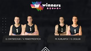 Winners Beach Volleyball. Men. D. Onyshchuk / V. Maksymovych - M. Kurlapov / O. Doliuk  22.01.2025