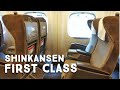 Shinkansen Bullet Train First Class Experience