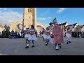 belles of london city the nutting girl at peterborough morris day of dance 2024