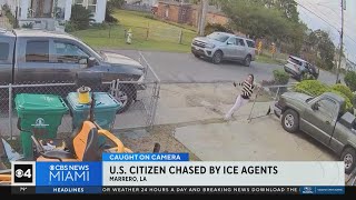 Video shows U.S. citizen being chased by ICE agents in Louisiana