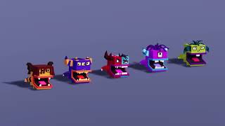 www.Meshtint.com | Boximon Pack 07 Mega Toon Series Animations