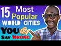 15 Cities In The World You Always Mispronounce #englishvocabulary #cities #collinspiration