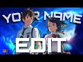 YOUR NAME [REAL 4K] edit | Nee Singam Dhaan | Anime Movie | Status 4K