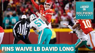 Miami Dolphins Waive LB David Long, What Does TE Jack Stoll Bring To TE Room \u0026 More?