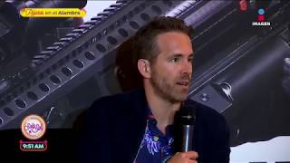 ¡Ryan Reynolds decidió conocer la CDMX en transporte público! | Sale el Sol ¡Ryan Reynolds decidió conocer la CDMX en transporte público! | Sale el Sol