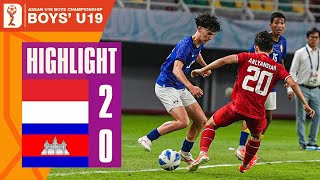 Indonesia U19 Vs Cambodia U19 I All Goal \u0026 Highlight I Asean Boys' U19 Championship 2024