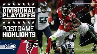 Seahawks vs. Falcons | NFL Divisional Game Highlights