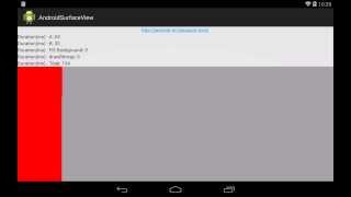 Draw bitmap programmatically for SurfaceView - A
