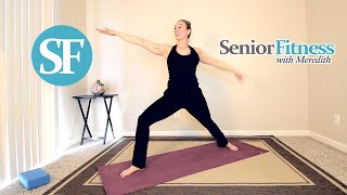Senior Fitness - Yoga Flow Exercise (With Modifications)
