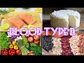 The Blood Type Diet - Blood Type B 🧀 (Real Voice)