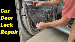 Car Door Lock Actuator Repair/Replacement...$8 - Complete Instructions  - Toyota, Lexus & Others