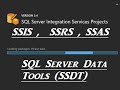 Install SQL Server Data Tools in Visual Studio 2019