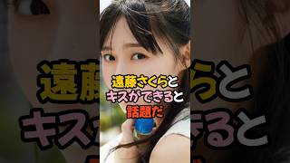 遠藤さくらとキスができると話題だ #乃木坂46 #shorts