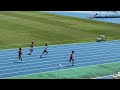 2023新発田サマーチャレンジ　小学生男子100m阿部奏人rizeac