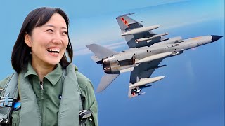 直击歼轰7A女飞官首次空空导弹射击！空军女飞张瑜：若外敌来犯，我将视死如归/PLA JH7A female pilot: If the enemy comes, I will destroy them