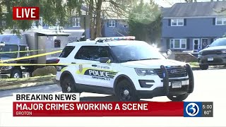 Police investigation taking place in Groton