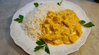 چۆنیەتی ئامادەکردنی مریشک بە کاری chicken curry  #chickencurry #food