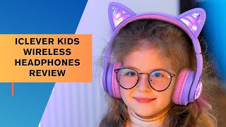 iClever Kids Bluetooth Headphone Review ✅Safe Sounds for Young Ears✅