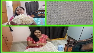 bengali vlog # আজ তৈরী করলাম চালের পাঁপর.