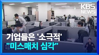 ‘대체인력’ 못 뽑고, 지원금 적고…“미스매치 심각” / KBS  2024.12.21.