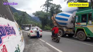 1st and 2nd Hairpin Bends | Mettupalayam - Coonoor Road | Nilgiri Hills | Tamil Nadu | India.