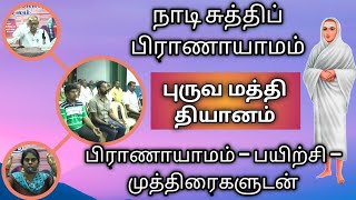 புருவ மத்தி தியானம்/பிராணாயாமம் −பயிற்சி −முத்திரைகளுடன்/சேலம் குப்புசாமி அய்யா/Vallalar