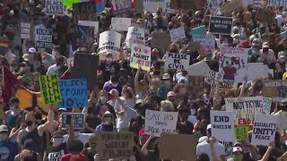'7 bullets, 7 days': Protesters march for Blake in Kenosha