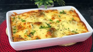 FAÇA ESTE BRÓCOLIS COM BATATA GRATINADO DELICIOSO !!! RECEITINHAS COM AMOR ❤️