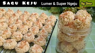 RAHASIA KUE SAGU KEJU ANTI BLEBER, KOKOH \u0026 LUMER DI MULUT ‼️ Tanpa mixer ~ @DapurMamaNinda