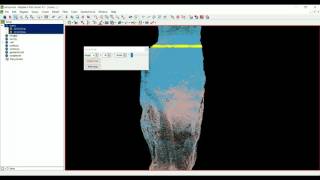 Maptek I-site 3D point cloud loop wrap