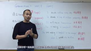 Gary的Grammar's so easy 的第一個單元，英文時態介紹