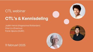 CTL webinar 6: CTL's \u0026 Kennisdeling