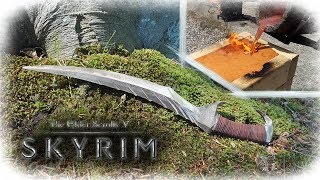 Bronze Casting Blade Of Woe From The Game Skyrim
