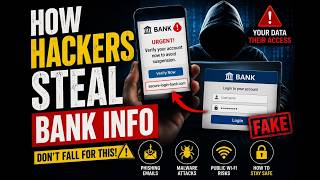 How Hackers REALLY Steal Your Bank Info (Stay Safe!)