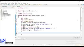 Java Program to get the Difference between Largest and Smallest Value in an Array | Logic + Code |