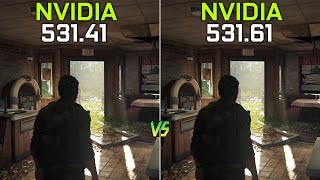 Nvidia Drivers (531.41 vs 531.61) Test in 6 Games RTX 3060Ti - Comparison Test